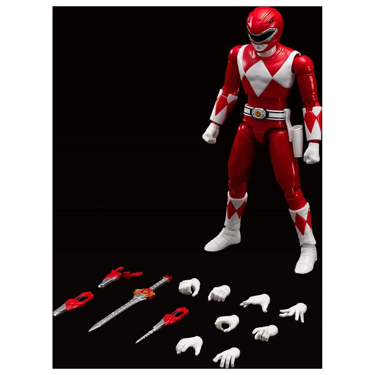 Power Rangers Furai Action Action Figure Red Ranger 13 cm product photo