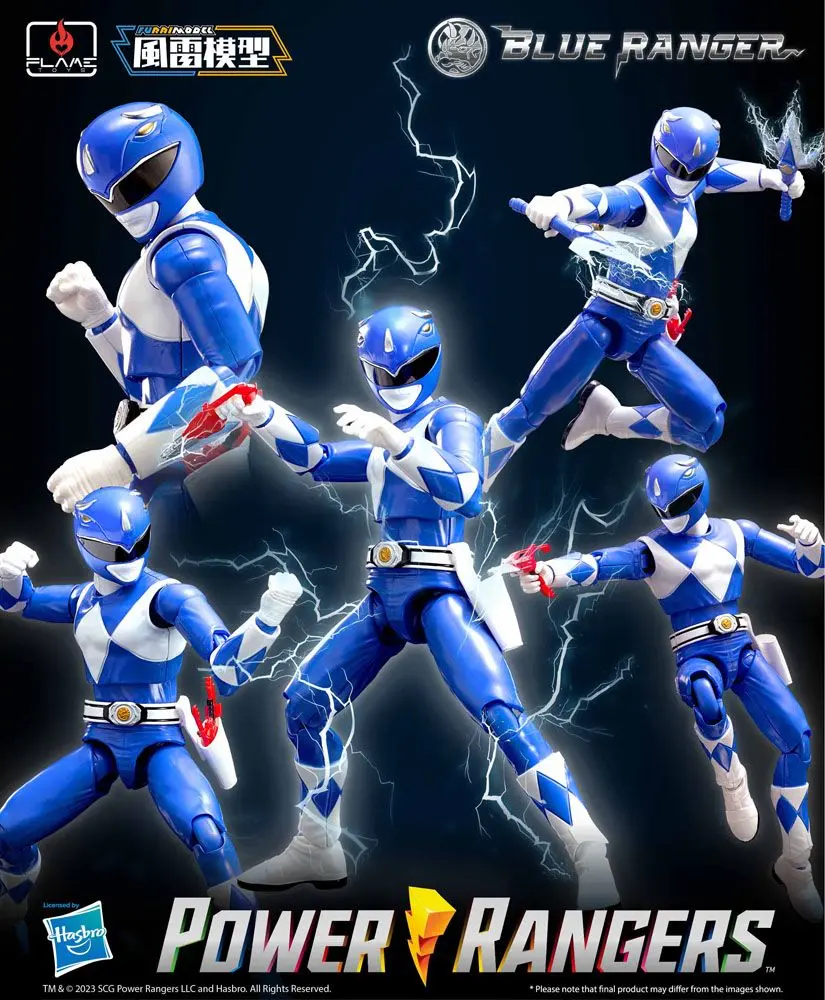 Power Rangers Furai Model Plastic Model Kit Blue Ranger 13 cm termékfotó