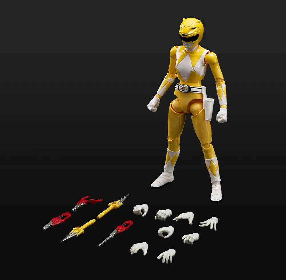 Power Rangers Furai Model Plastic Model Kit Yellow Ranger 13 cm product photo