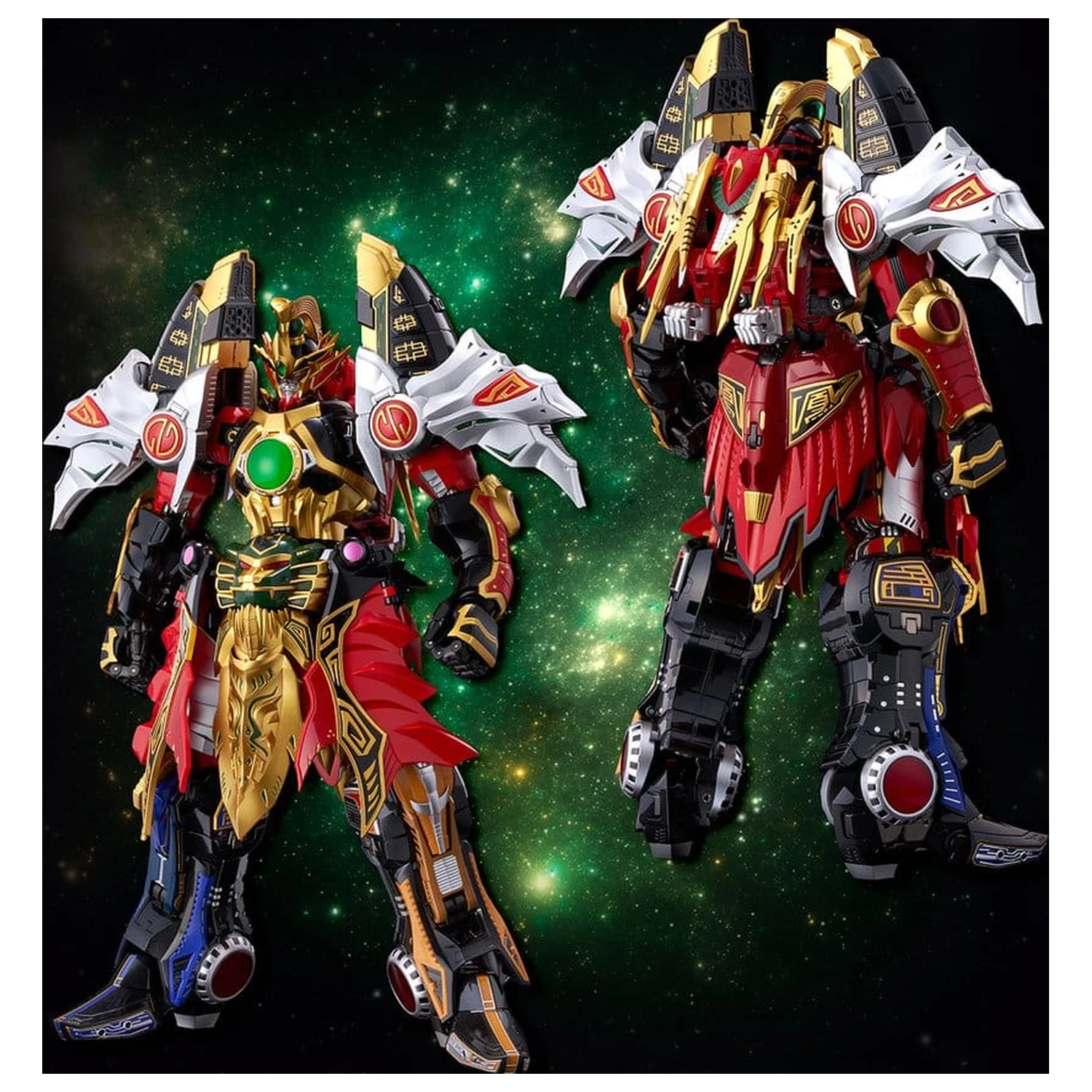 Power Rangers Go! Kuro Kara Combine Action Figure Thunder Megazord 28 cm product photo