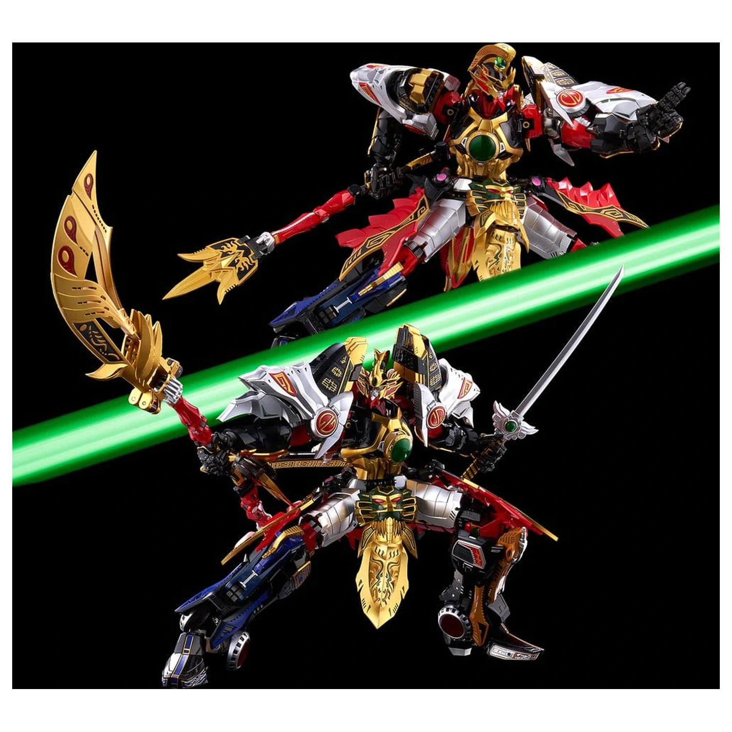 Power Rangers Go! Kuro Kara Combine Action Figure Thunder Megazord 28 cm product photo