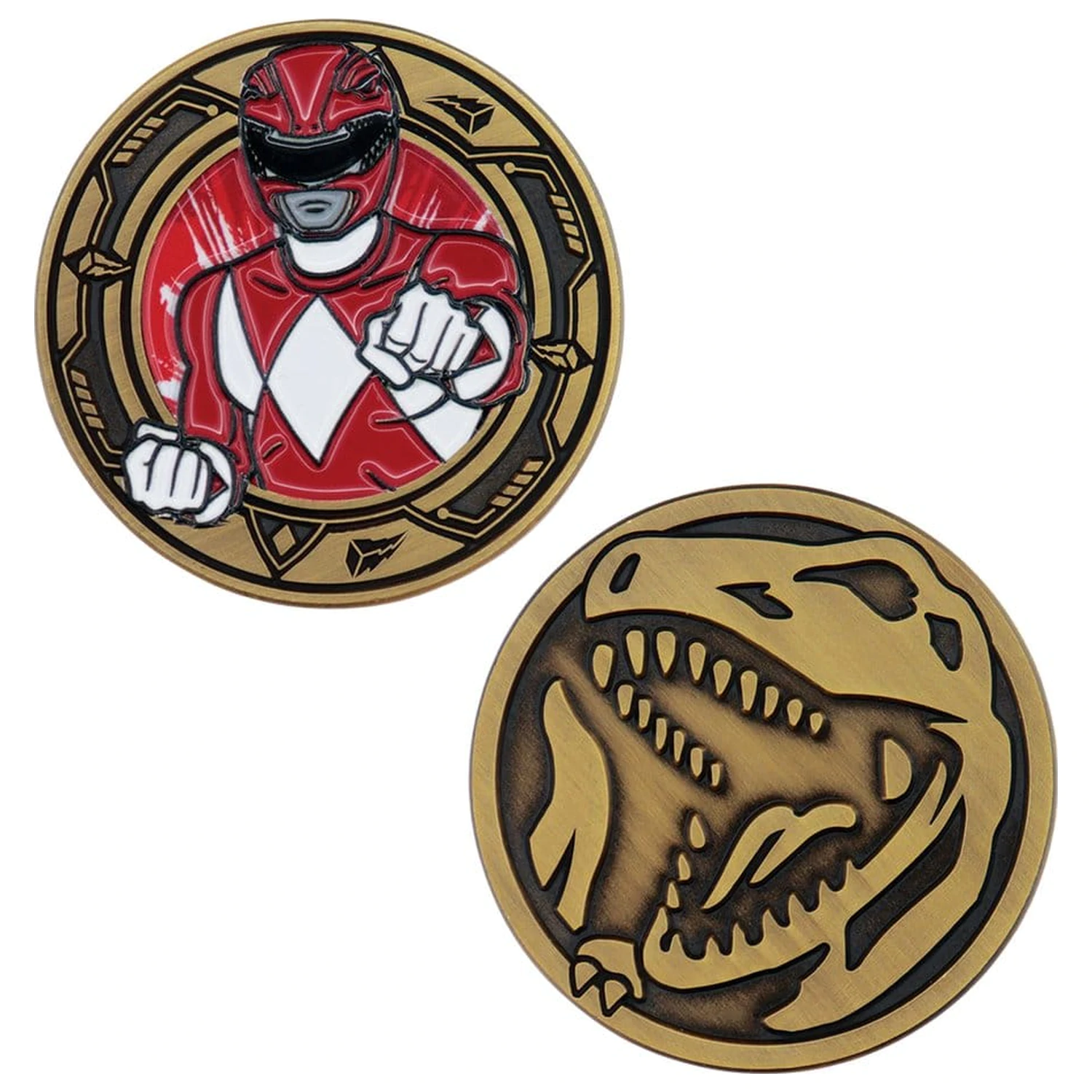 Power Rangers Collectable Coin Red Ranger Limited Edition product photo