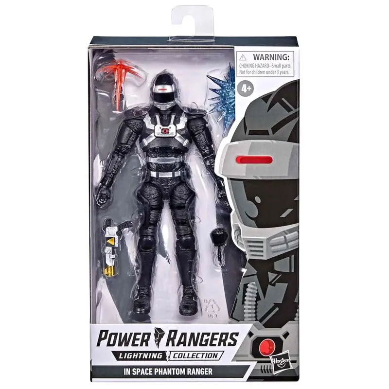 Power Rangers In Space Black Ranger figure 15cm product photo
