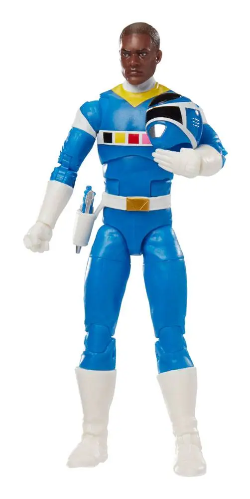 Power Rangers in Space Lightning Collection Action Figure 2022 Blue Ranger &amp; Galaxy Glider 15 cm product photo