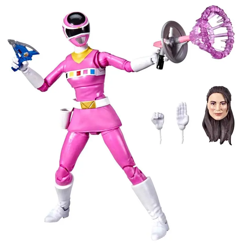 Power Rangers In Space Pink Ranger figure 15cm product photo