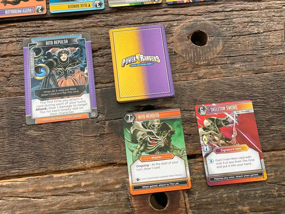Power Rangers card game Deck-Building *English Version* product photo