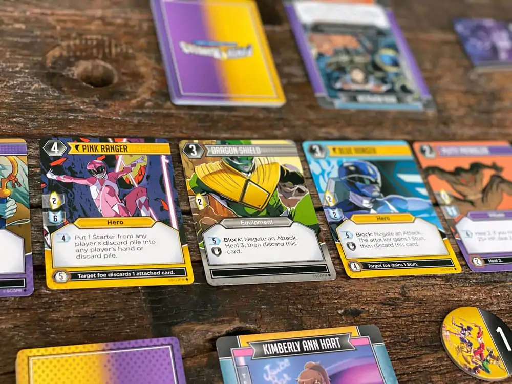 Power Rangers card game Deck-Building *English Version* product photo