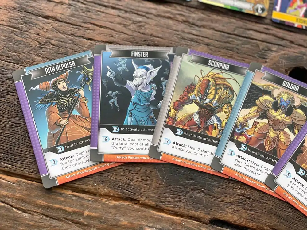 Power Rangers card game Deck-Building *English Version* product photo