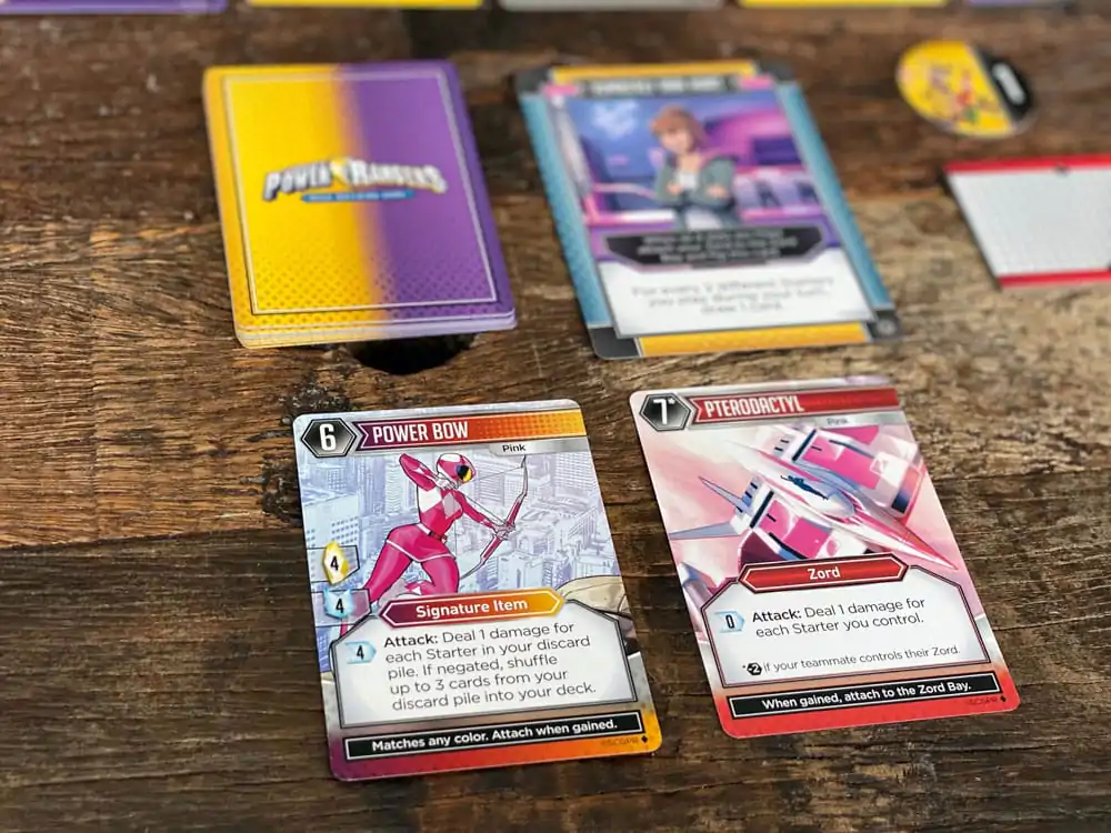 Power Rangers card game Deck-Building *English Version* product photo
