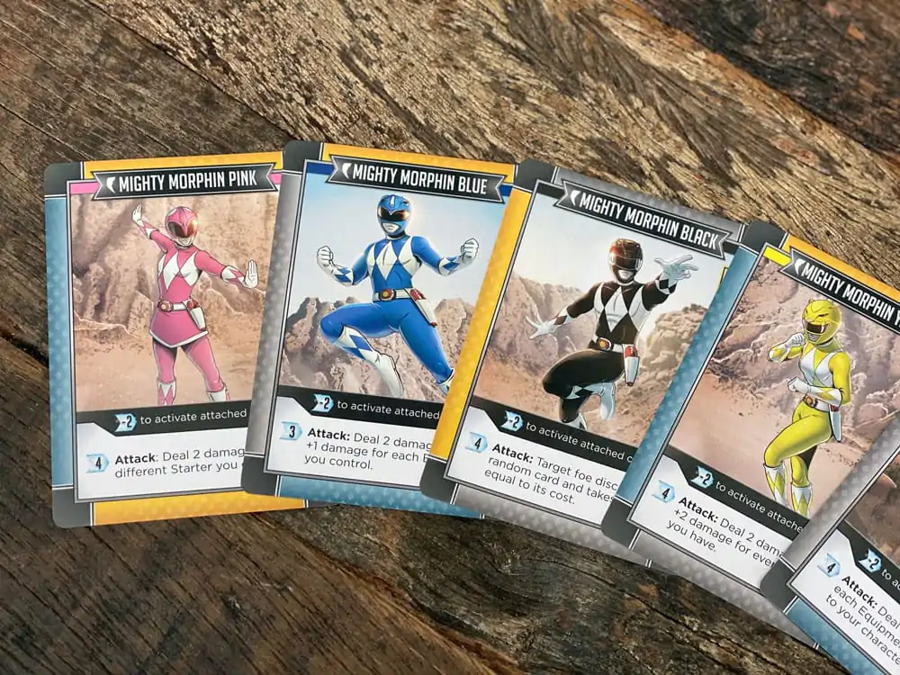 Power Rangers card game Deck-Building *English Version* product photo