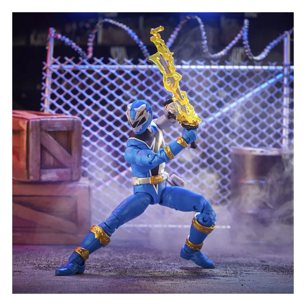Power Rangers Lightning Collection Action Figure 2022 Dino Fury Blue Ranger 15 cm product photo