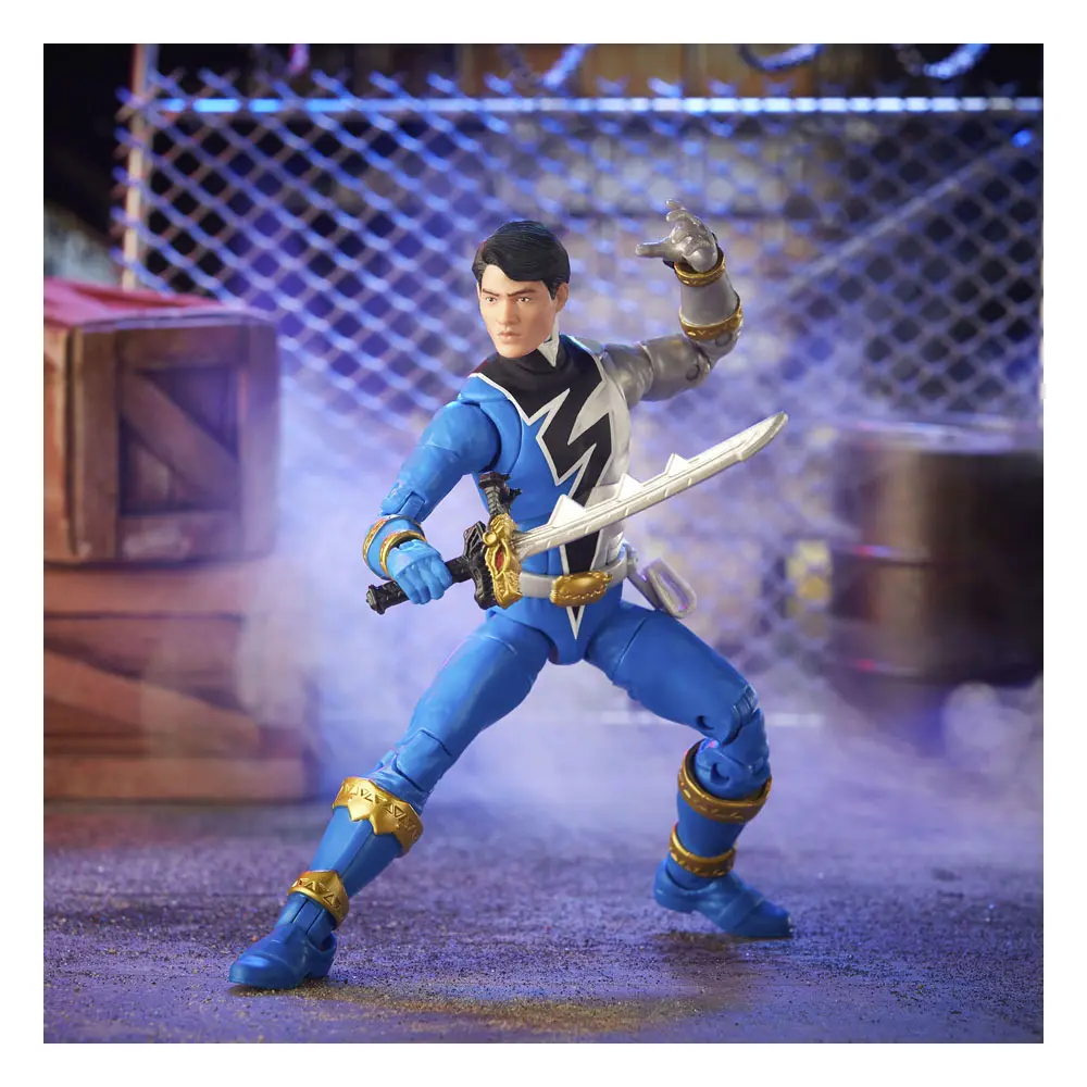 Power Rangers Lightning Collection Action Figure 2022 Dino Fury Blue Ranger 15 cm product photo