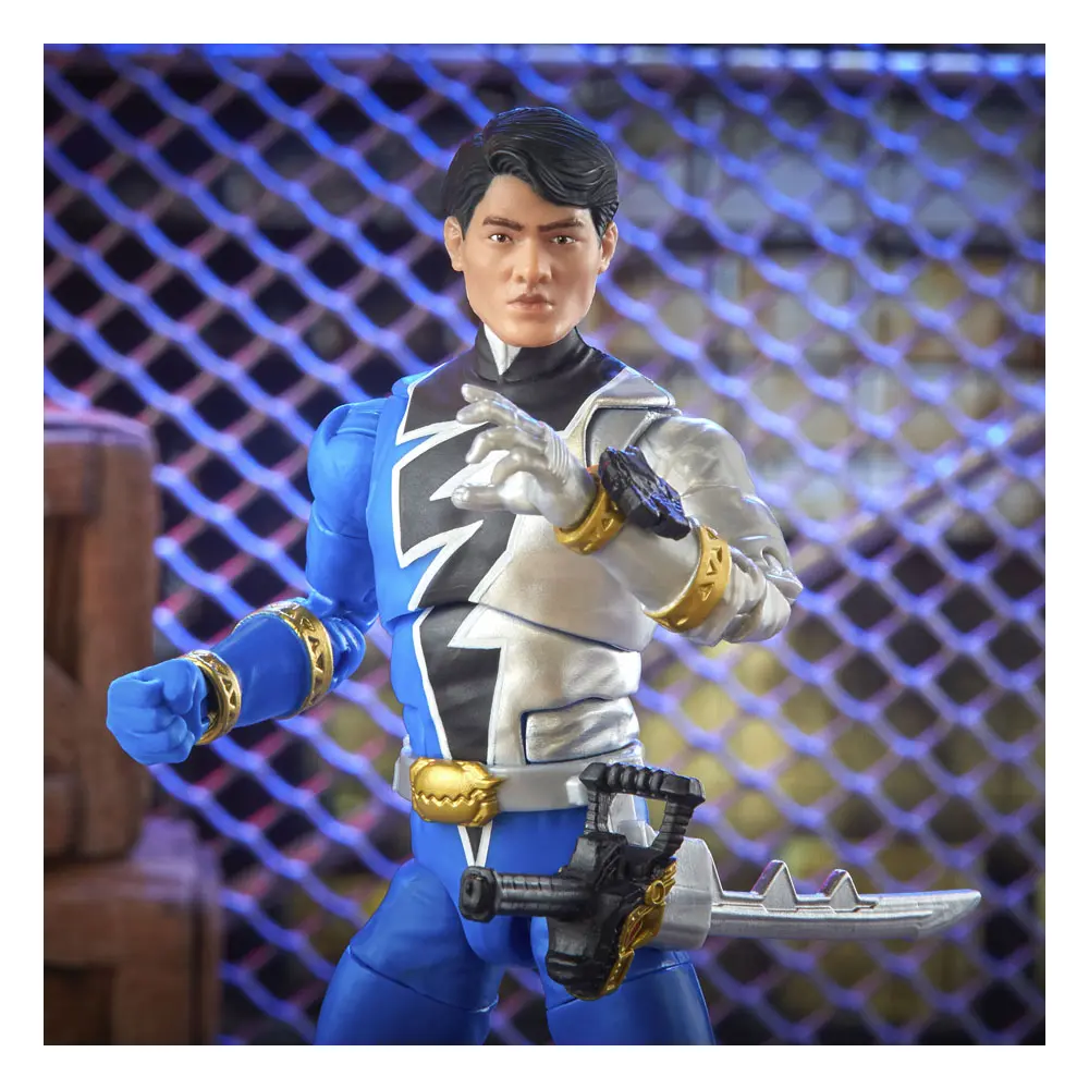Power Rangers Lightning Collection Action Figure 2022 Dino Fury Blue Ranger 15 cm product photo