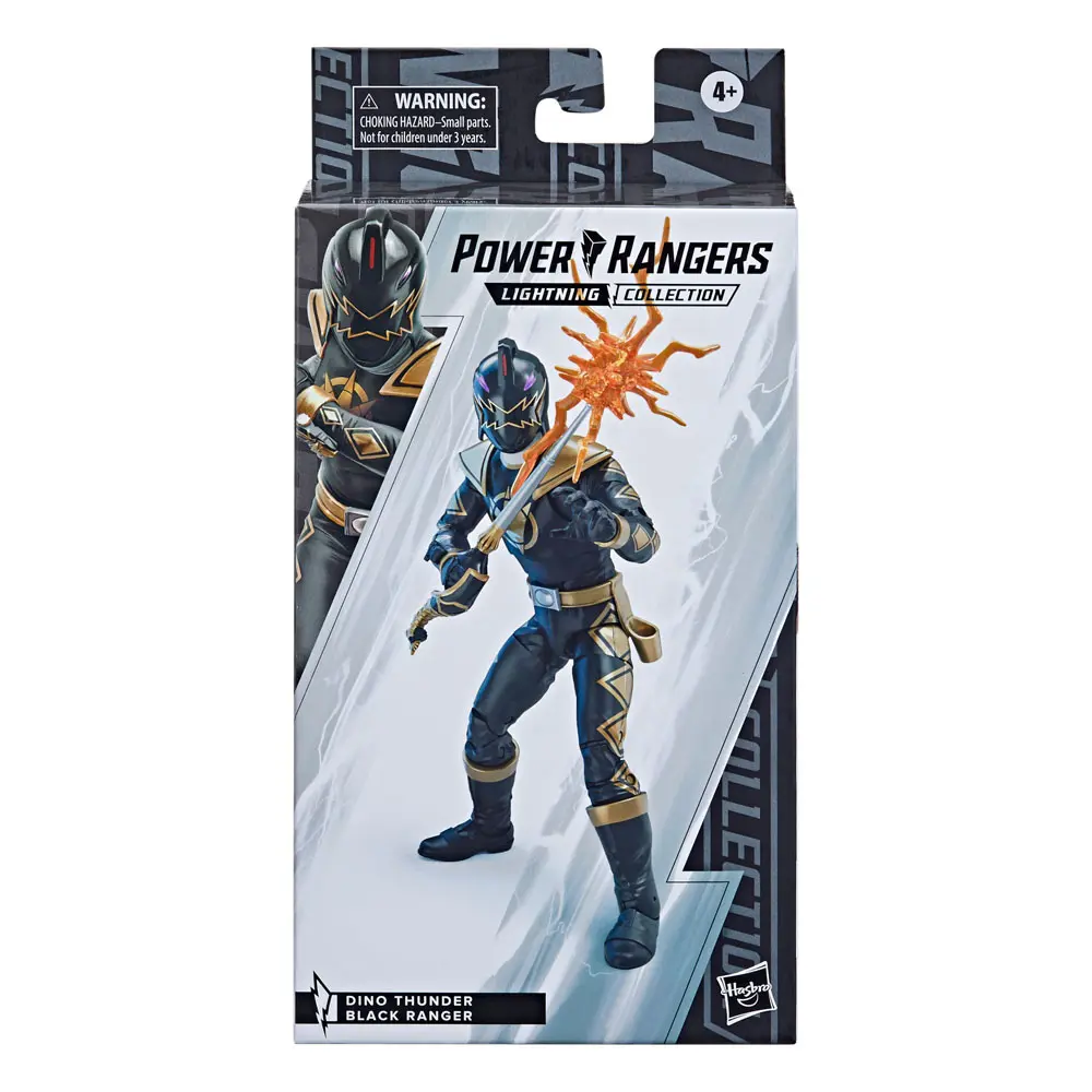 Power Rangers Lightning Collection Action Figure 2022 Dino Thunder Black Ranger 15 cm product photo