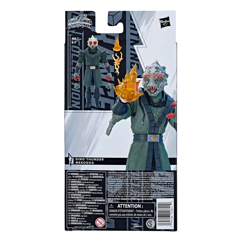 Power Rangers Lightning Collection Action Figure 2022 Dino Thunder Mesogog 15 cm product photo