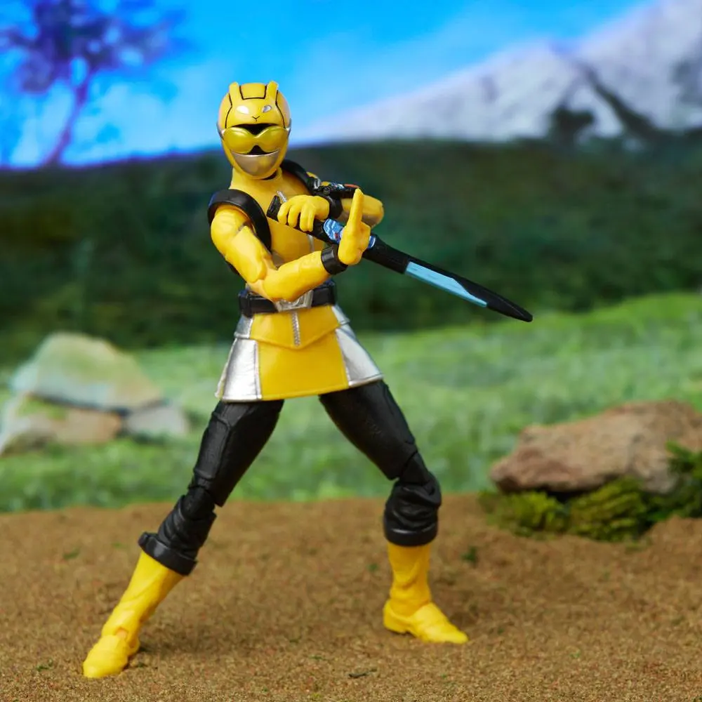 Power Rangers Lightning Collection Action Figure Beast Morphers Yellow Ranger 15 cm product photo