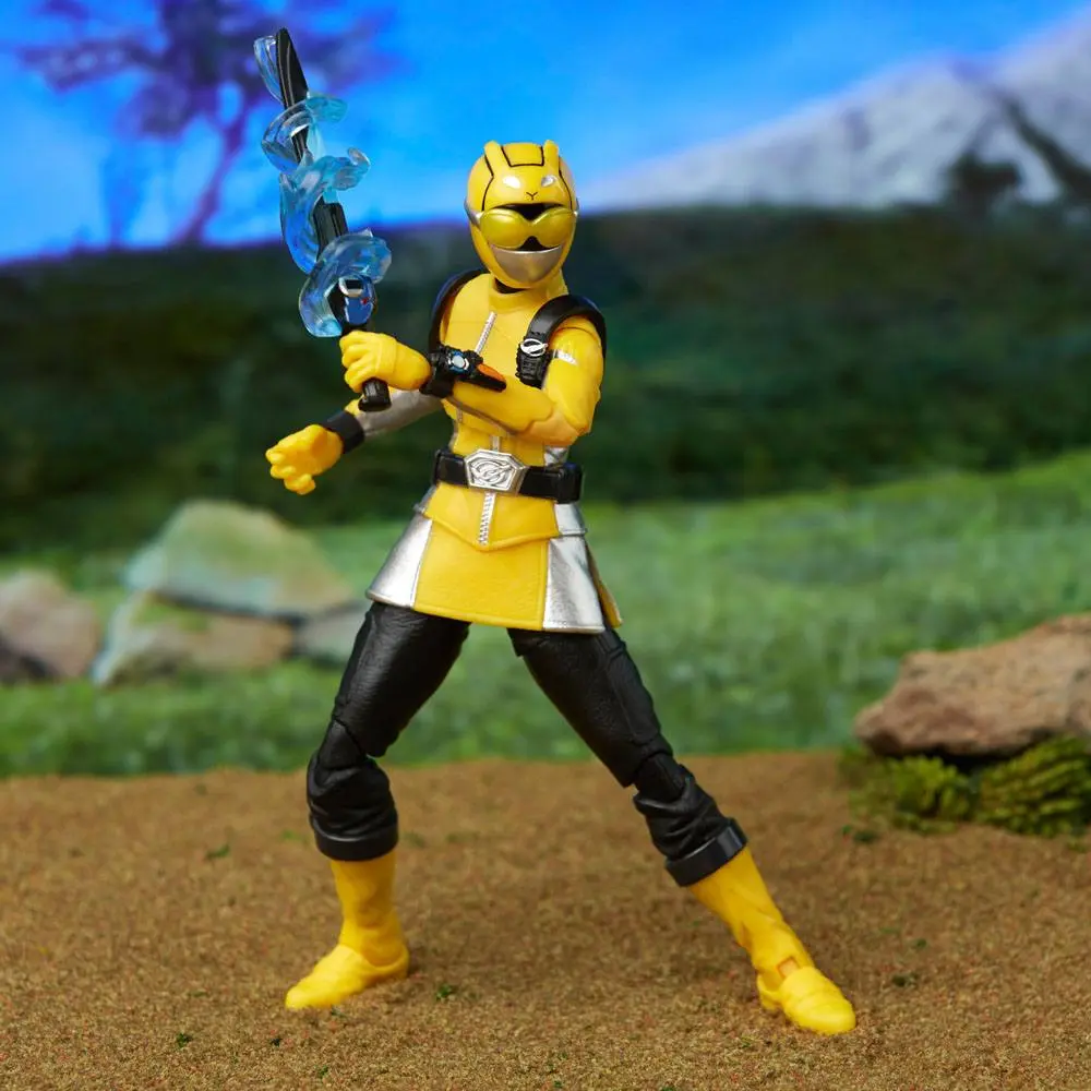 Power Rangers Lightning Collection Action Figure Beast Morphers Yellow Ranger 15 cm product photo