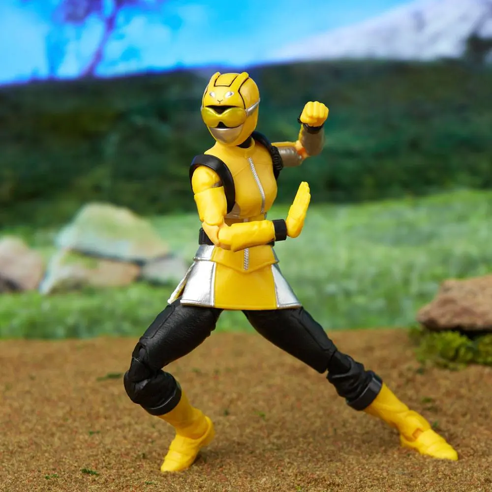 Power Rangers Lightning Collection Action Figure Beast Morphers Yellow Ranger 15 cm product photo