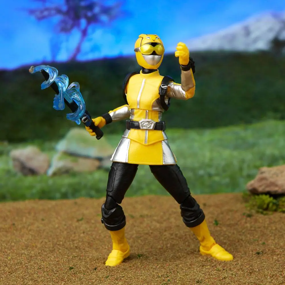 Power Rangers Lightning Collection Action Figure Beast Morphers Yellow Ranger 15 cm product photo