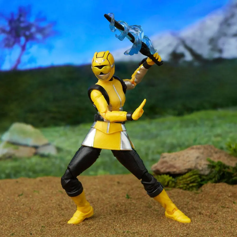 Power Rangers Lightning Collection Action Figure Beast Morphers Yellow Ranger 15 cm product photo