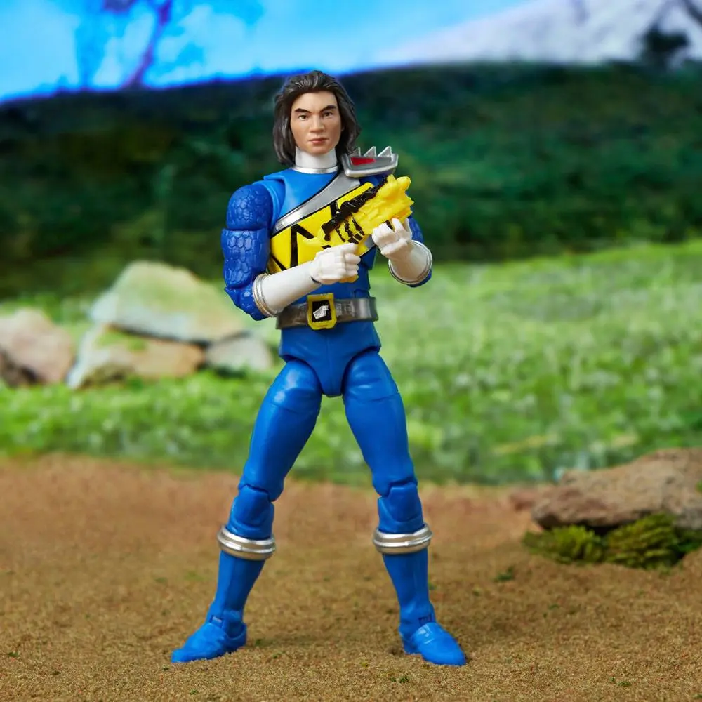 Power Rangers Lightning Collection Action Figure Dino Charge Blue Ranger 15 cm product photo