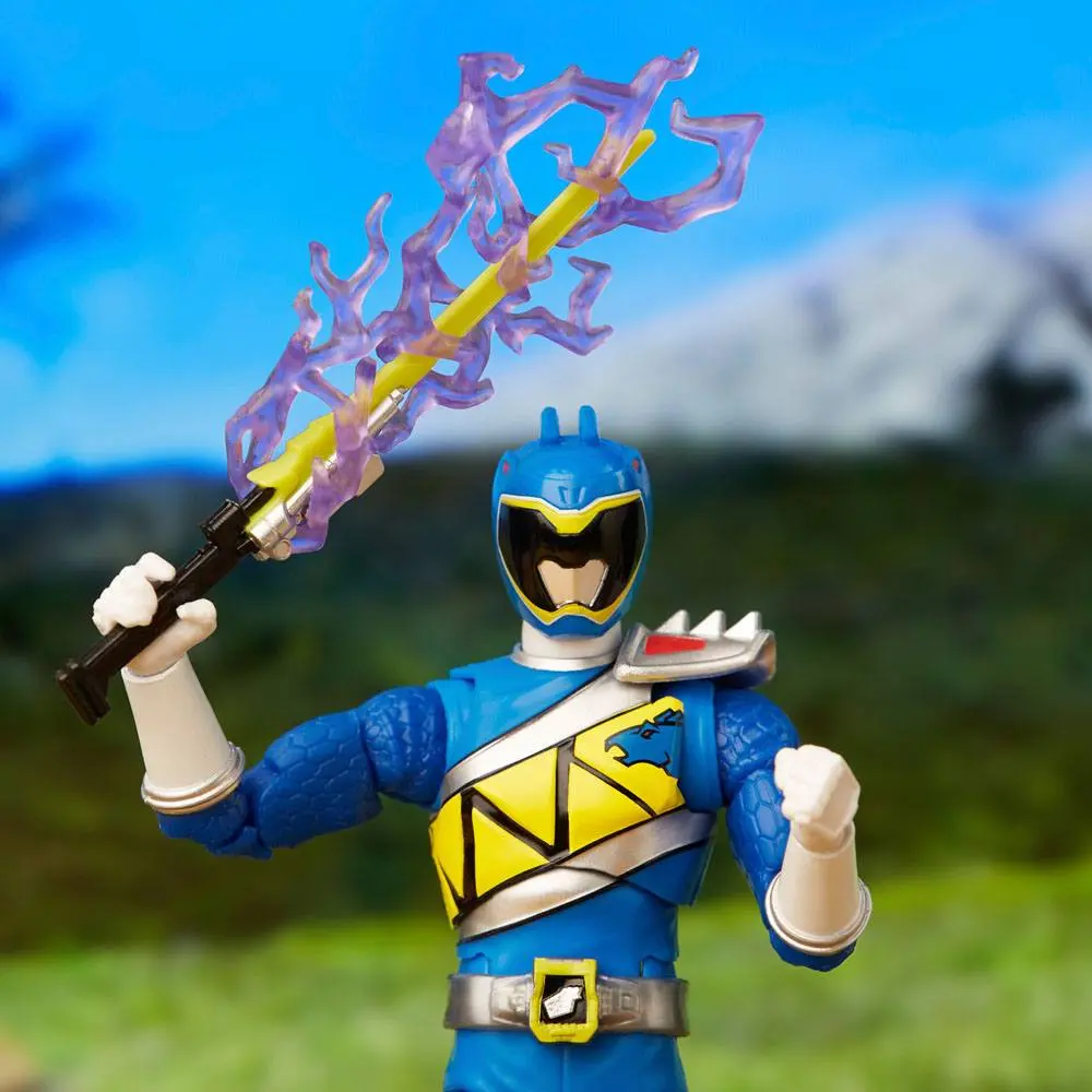 Power Rangers Lightning Collection Action Figure Dino Charge Blue Ranger 15 cm product photo