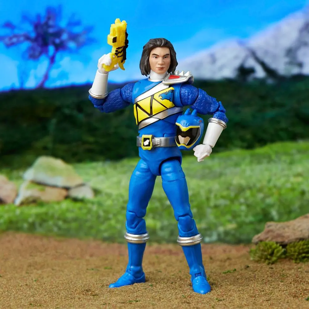 Power Rangers Lightning Collection Action Figure Dino Charge Blue Ranger 15 cm product photo