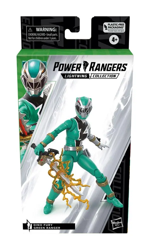 Power Rangers Lightning Collection Action Figure Dino Fury Green Ranger 15 cm termékfotó