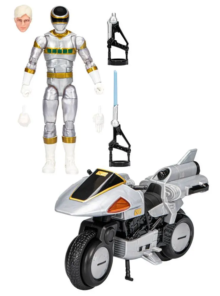 Power Rangers Lightning Collection Action Figure In Space Silver Ranger 15 cm product photo
