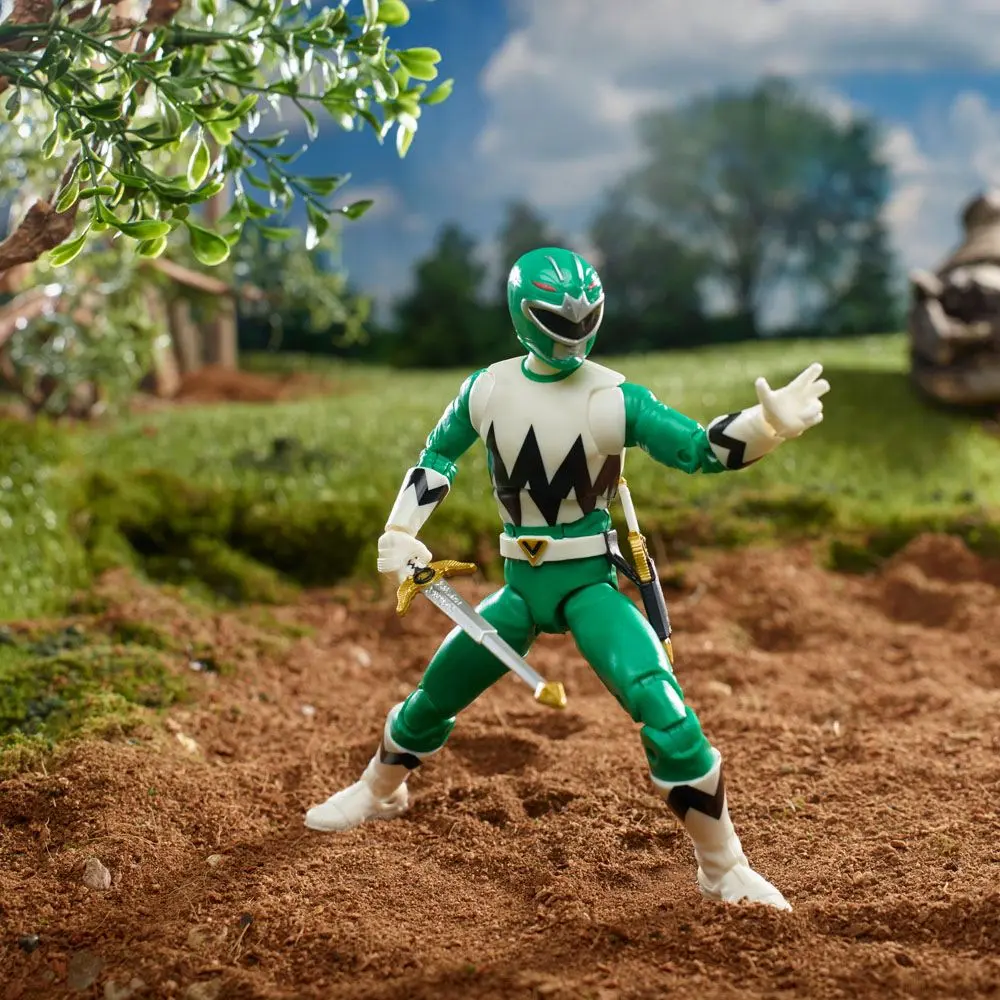 Power Rangers Lightning Collection Action Figure Lost Galaxy Green Ranger 15 cm product photo