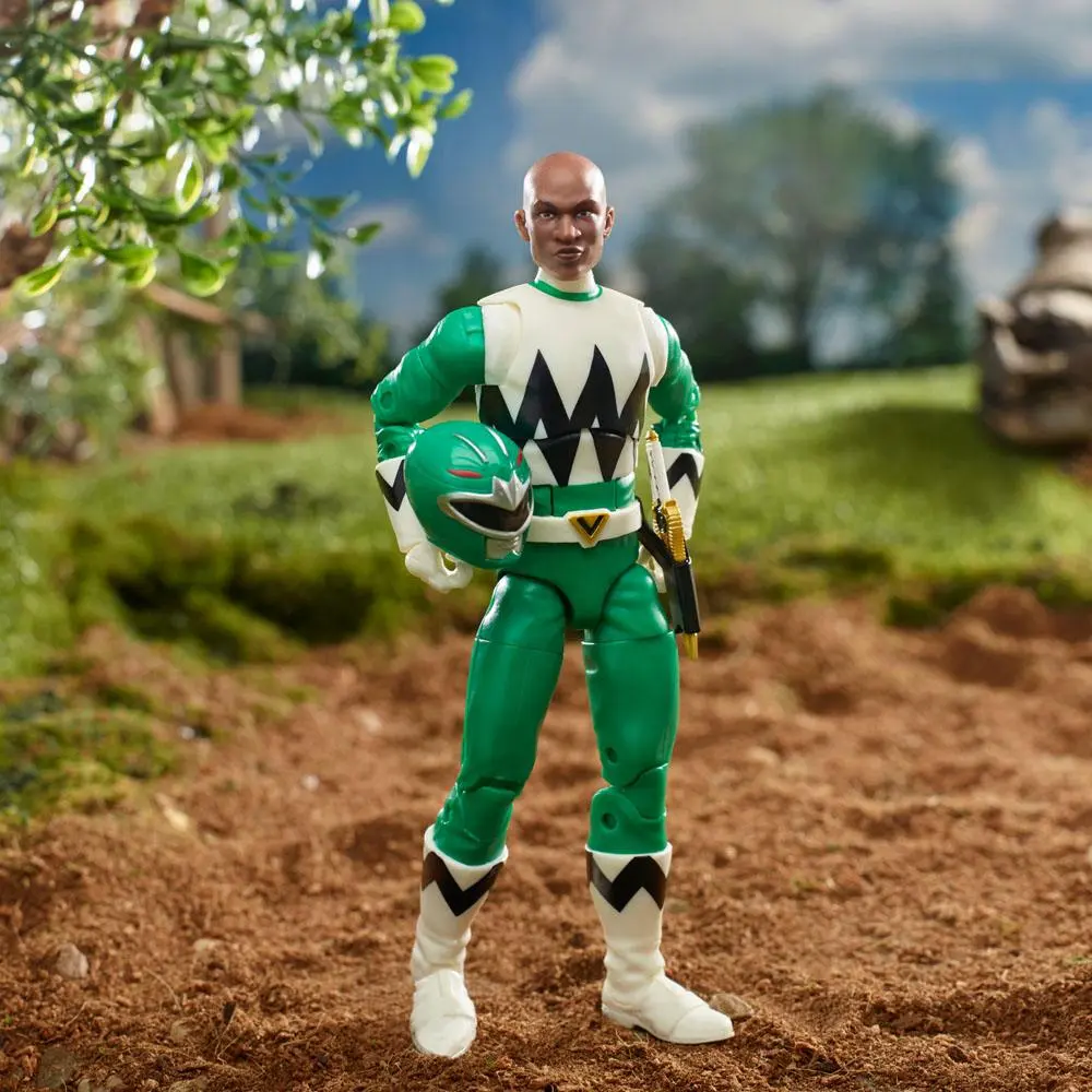 Power Rangers Lightning Collection Action Figure Lost Galaxy Green Ranger 15 cm product photo