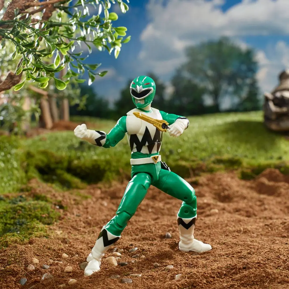 Power Rangers Lightning Collection Action Figure Lost Galaxy Green Ranger 15 cm product photo