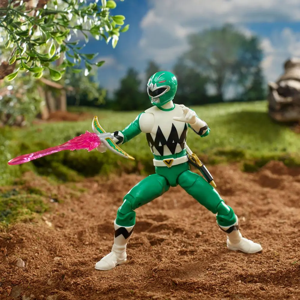 Power Rangers Lightning Collection Action Figure Lost Galaxy Green Ranger 15 cm product photo