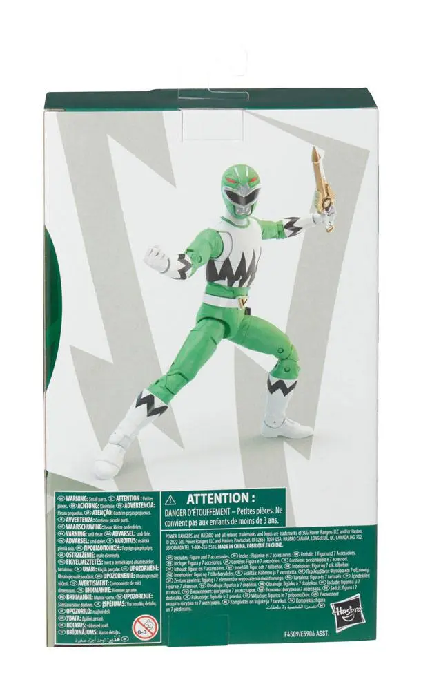 Power Rangers Lightning Collection Action Figure Lost Galaxy Green Ranger 15 cm product photo