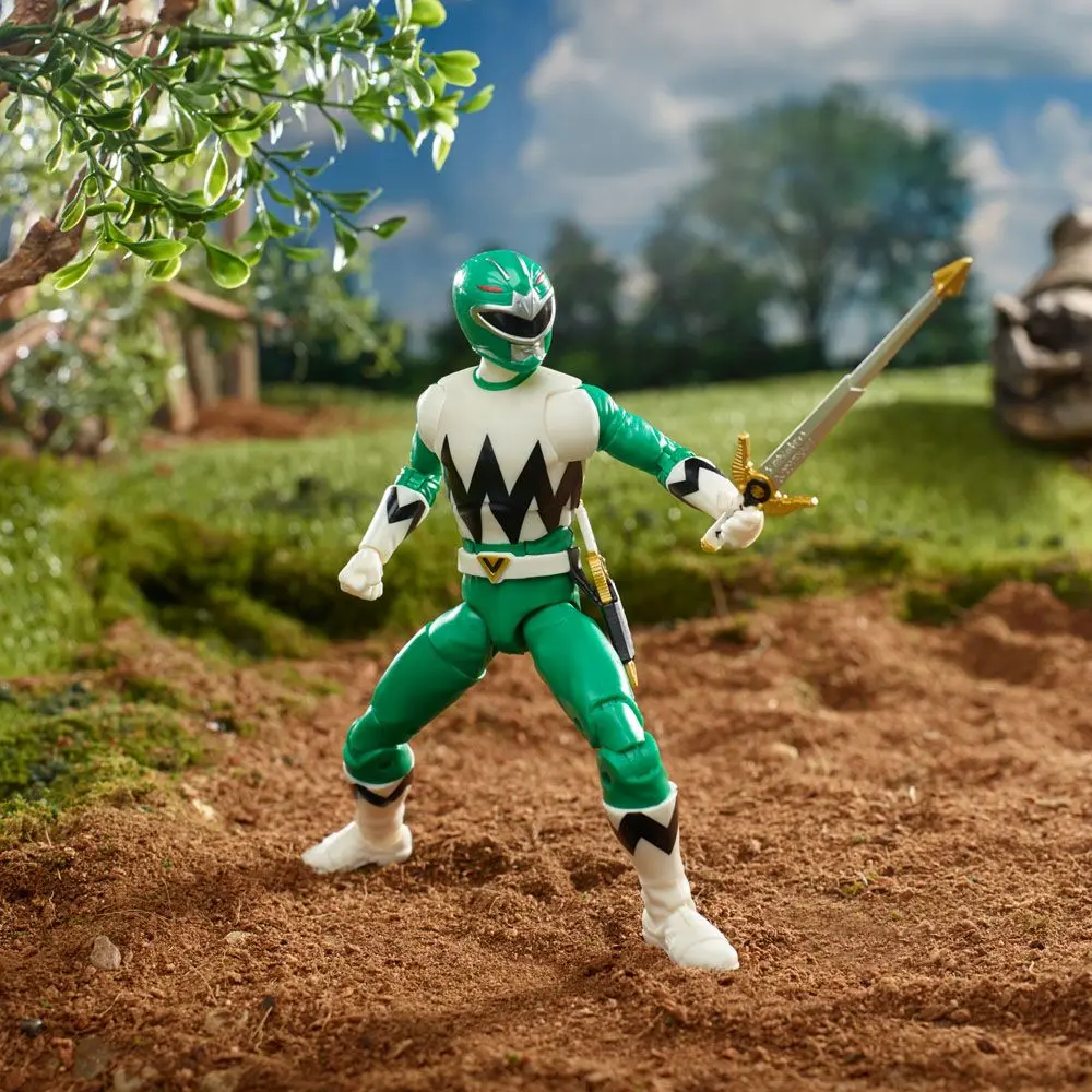 Power Rangers Lightning Collection Action Figure Lost Galaxy Green Ranger 15 cm product photo