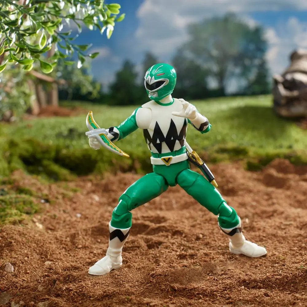 Power Rangers Lightning Collection Action Figure Lost Galaxy Green Ranger 15 cm product photo
