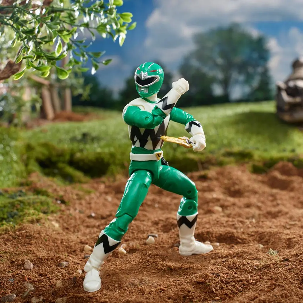 Power Rangers Lightning Collection Action Figure Lost Galaxy Green Ranger 15 cm product photo