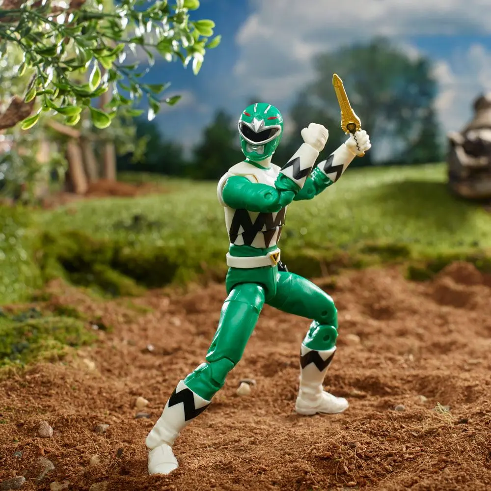 Power Rangers Lightning Collection Action Figure Lost Galaxy Green Ranger 15 cm product photo