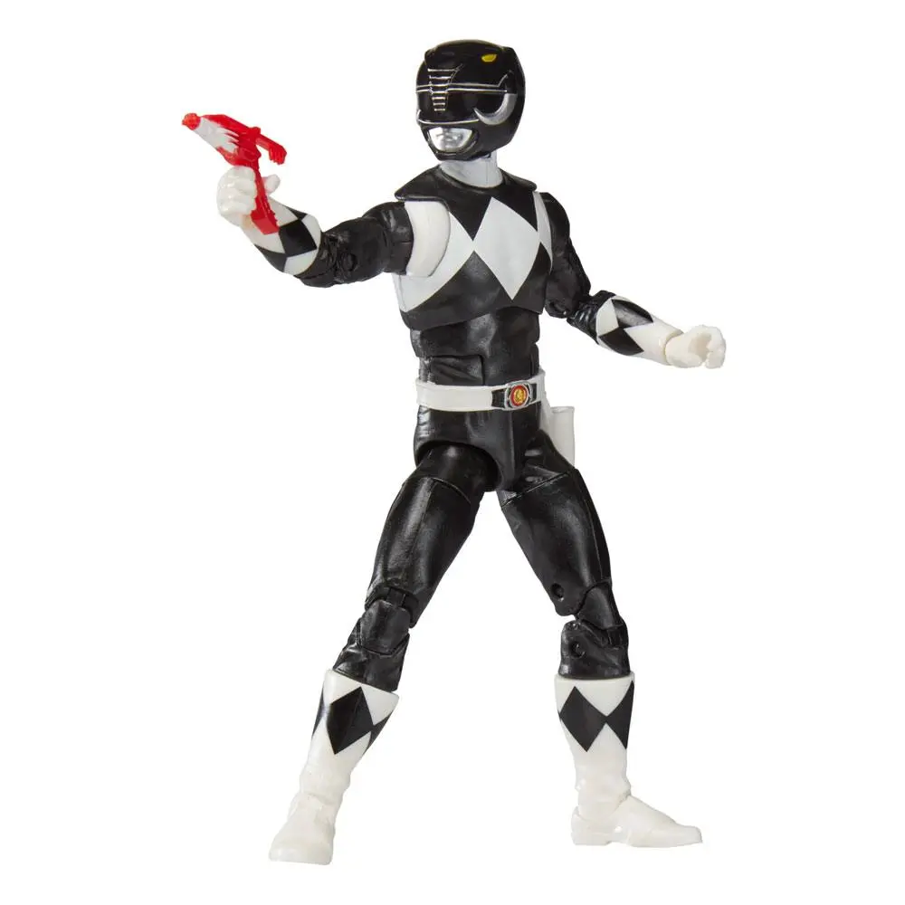 Power Rangers Lightning Collection Action Figure Mighty Morphin Black Ranger 15 cm product photo