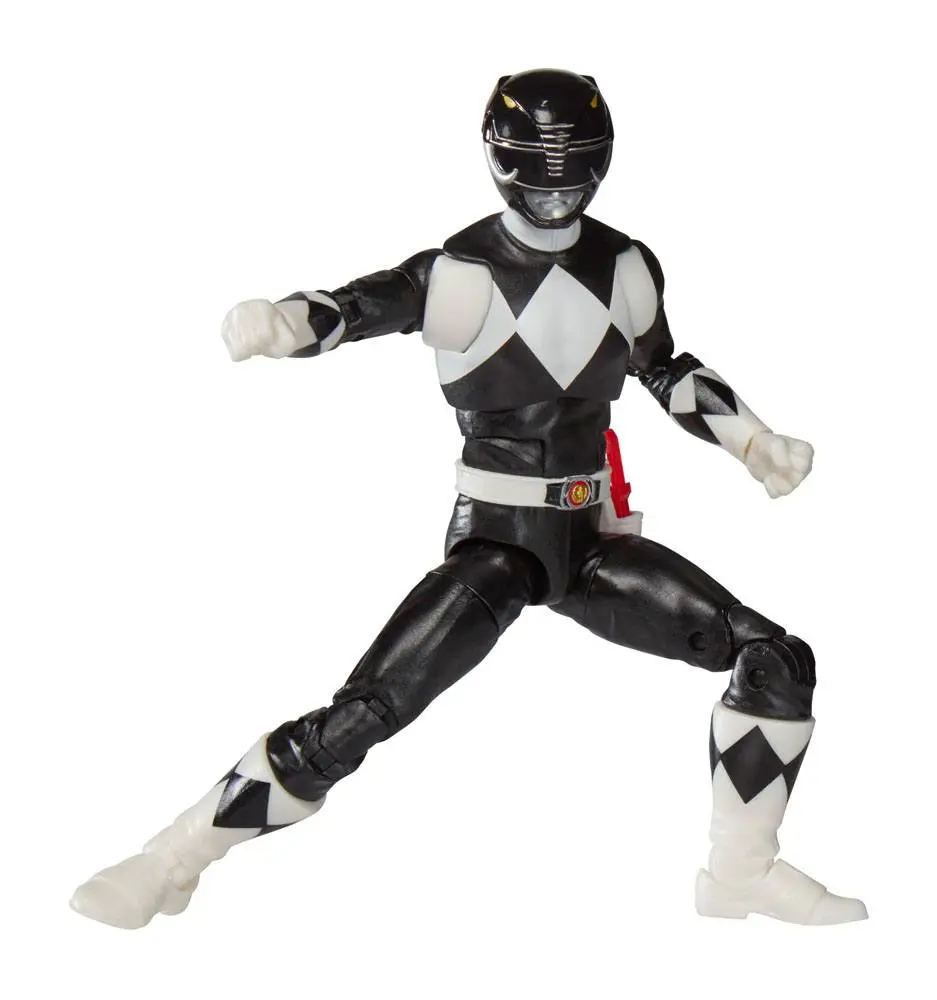 Power Rangers Lightning Collection Action Figure Mighty Morphin Black Ranger 15 cm product photo