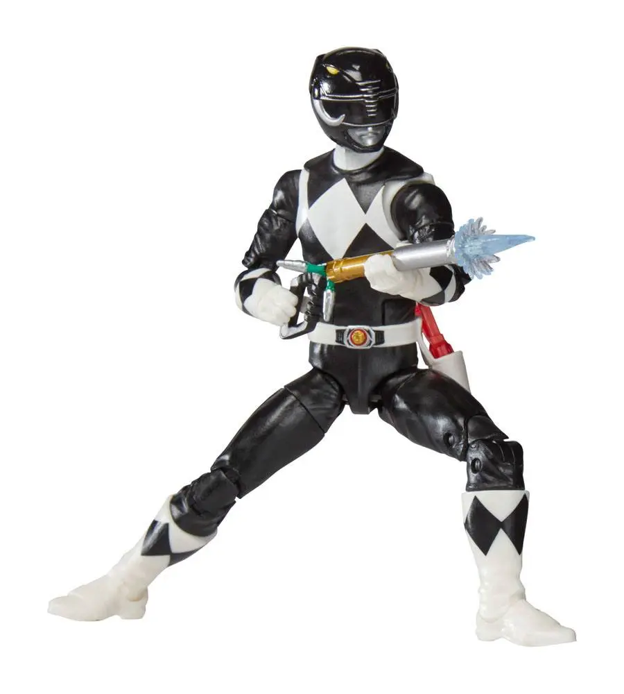 Power Rangers Lightning Collection Action Figure Mighty Morphin Black Ranger 15 cm product photo