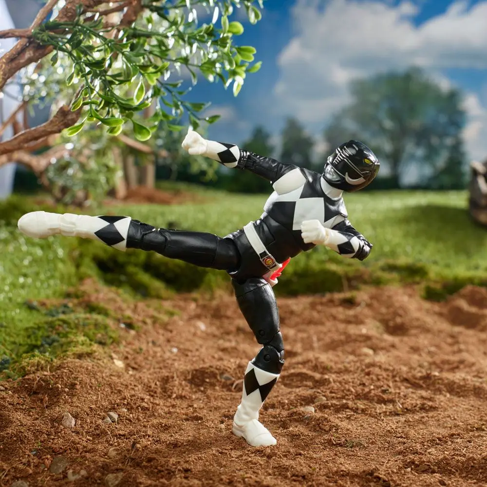 Power Rangers Lightning Collection Action Figure Mighty Morphin Black Ranger 15 cm product photo