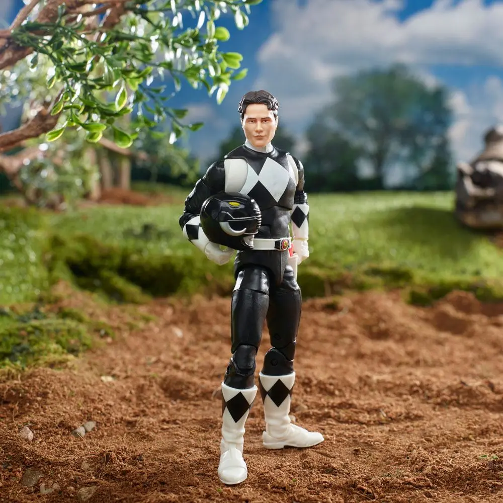 Power Rangers Lightning Collection Action Figure Mighty Morphin Black Ranger 15 cm product photo