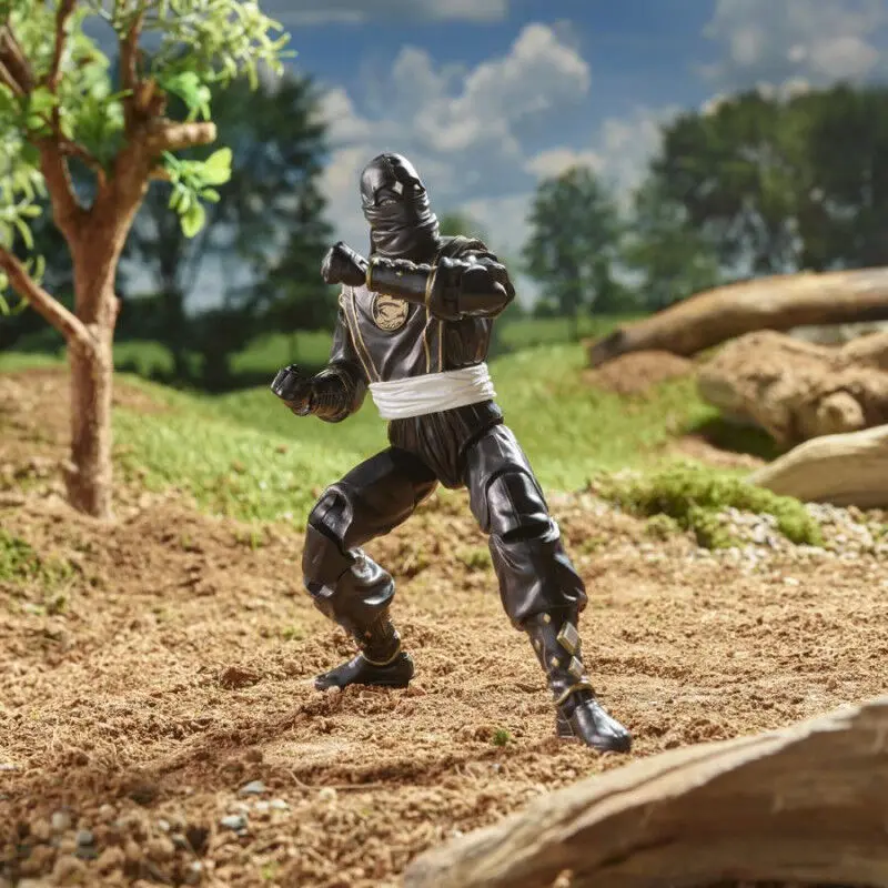 Power Rangers Lightning Collection Ninja Black Ranger figure 15cm product photo