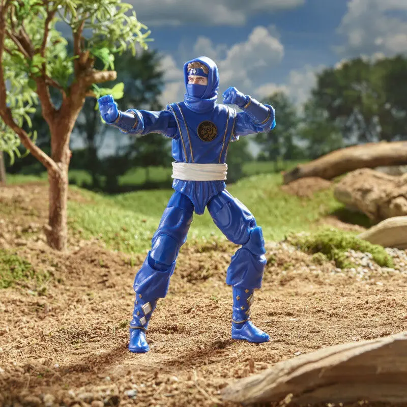 Power Rangers Lightning Collection Ninja Blue Ranger figure 15cm product photo