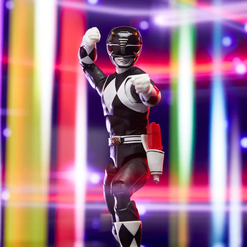 Power Rangers Lightning Collection Remastered Action Figure Mighty Morphin Black Ranger 15 cm product photo