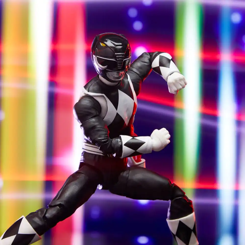 Power Rangers Lightning Collection Remastered Action Figure Mighty Morphin Black Ranger 15 cm product photo