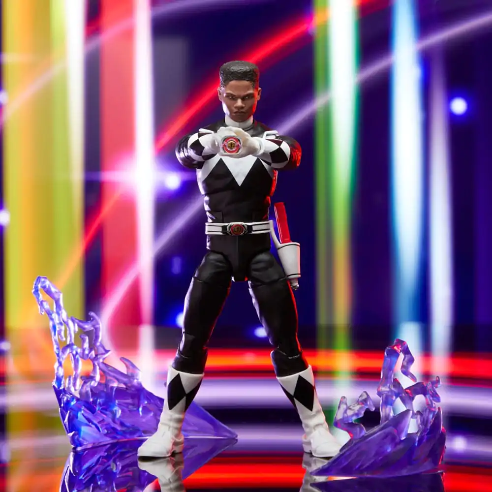Power Rangers Lightning Collection Remastered Action Figure Mighty Morphin Black Ranger 15 cm product photo