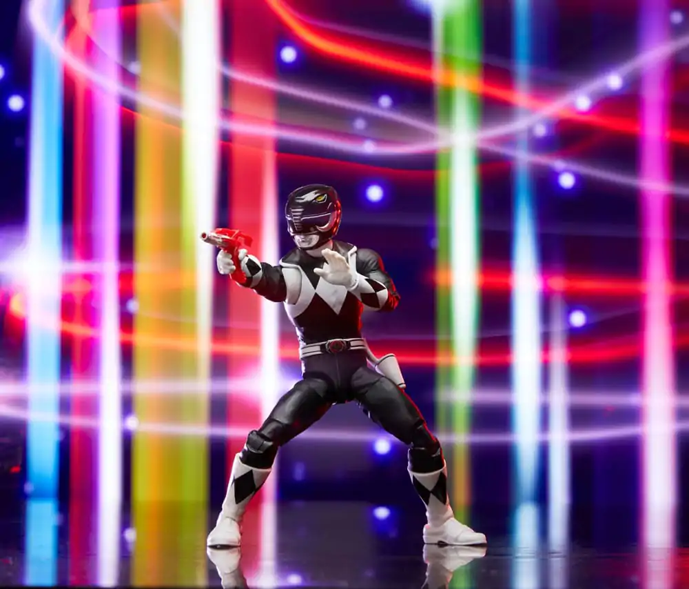 Power Rangers Lightning Collection Remastered Action Figure Mighty Morphin Black Ranger 15 cm product photo