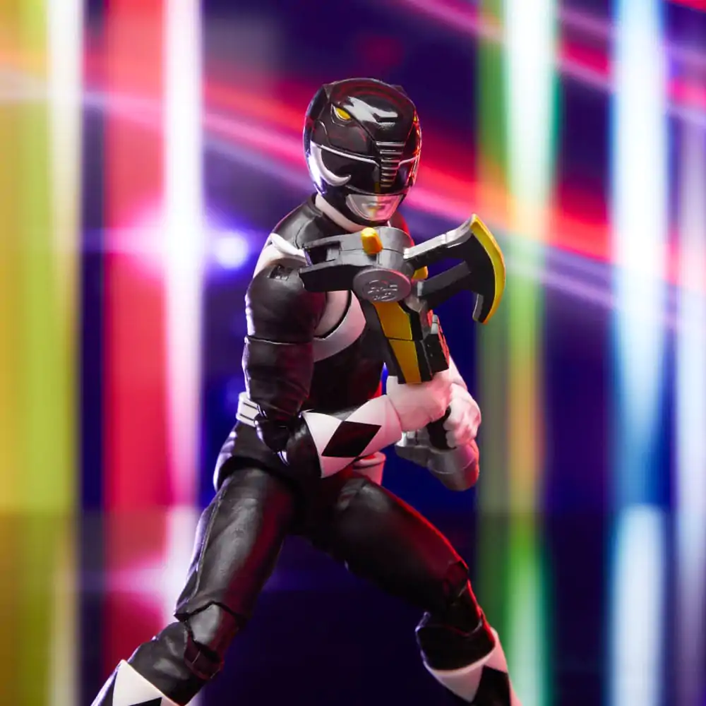Power Rangers Lightning Collection Remastered Action Figure Mighty Morphin Black Ranger 15 cm product photo